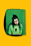 Billie Eilsh Yeşil Kısa Cüzdan