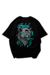 Black Cat Rebel Oversize T-shirt