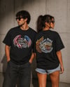 Black Davidson Oversize T-shirt