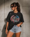 Black Davidson Oversize T-shirt