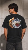 Black Davidson Oversize T-shirt