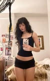 Black İnce Askılı Bluz