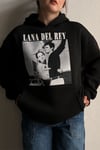 Black Lana Del Oversize Sweatshirt