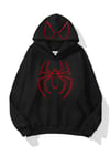 Black Spider 3 İplik Oversize Sweatshirt