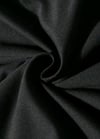 Black Taşlı Reverse Oversize T-shirt