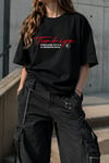 Black World Cup Türkiye Oversize T-Shirt