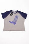 Blue Boots Reglan Crop
