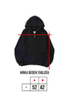 Line And Ribbon Detailed Oversize Cardigan