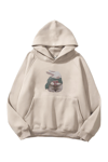 Cute Bunny 3 iplik Oversize Sweatshirt