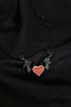 Dark Devil Heart Kolye