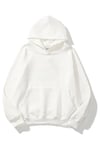 Dark Star 3 iplik Beyaz Oversize Sweatshirt