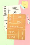 English Notebook Defter Renkleri