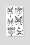 Ethnic Butterfly Tattoo