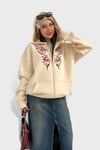 Flame Butterfly Oversize Hırka
