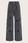 Smoked Star Design Trousers