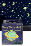 Gece Parlayan Duvar Süsü-Galaxy Stars