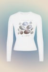 Gift Sea Shell Uzun Kol Tam Boy Bluz