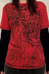 Gothic Punk Kol Eklemeli Sweatshirt