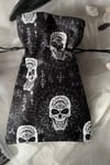 Gothic Skull Tarot & Rune & Kristal Kesesi
