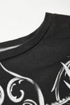 Graffiti Kol Eklemeli Sweatshirt