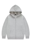 Gri 3 İplik Oversize Hırka