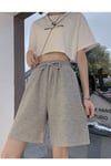 Gri Bermuda Basic Şort 