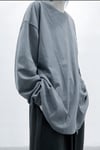 Grey Oversize Sweatshirt