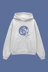 Gri Party Queen 3 İplik Oversize Sweatshirt