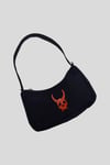 Horned Skull Baget Çanta