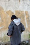 İçi Polar Siyah Denim Ceket