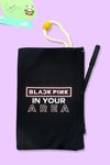 K-Pop Black Pınk Area Bez Kalemlik