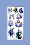 Kawaii Anime Kız Sticker