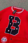 Kırmızı-Beyaz B Kolej Ceket