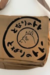 Krem Totoro Postacı Çantası