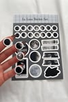La Luna Sticker Set