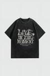 Moment Yıkamalı Oversize T-shirt