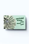 Oksijeni Bilmem Nakit Şart Kart Kaplama Sticker