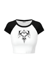 Patterned Heart Crop
