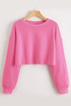 Pembe Basic Crop Sweatshirt
