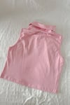 Pink Star Detailed Strappy Blouse