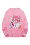Pink Feed Me Sweatshirt