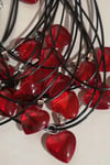 Red Pine Heart Kolye