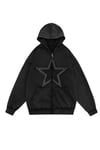 Retro Star Oversize Hırka