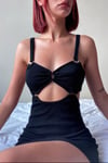 Ring Decollete Elbise