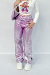 Shiny Straight Fit Pantolon