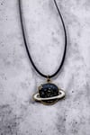 Silvery Saturn Necklace Colors