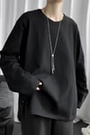 Black Oversize Sweatshirt