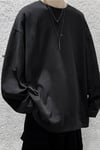 Black Oversize Sweatshirt