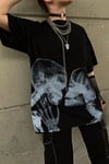 Skeleton Of Lovers Oversize T-shirt