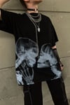 Skeleton Of Lovers Oversize T-shirt